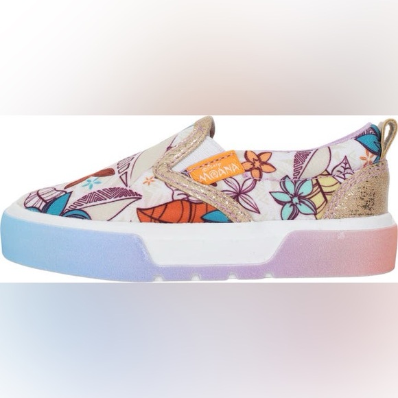 Kids' Disney Princess Moana Slip-On Sneaker - Picture 5 of 6